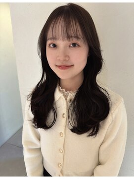 リベラル(liberal) チョコブラウン 柔らか質感ロング【20代/30代/40代】