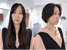 CUTLINEの雰囲気（ヘアドネーションBefore・After【ショートボブ/ショートパーマ】）