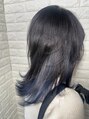 ラフィスヘアー レイ 札幌店(La fith hair ray) *ウルフ×インナー×ネイビー*