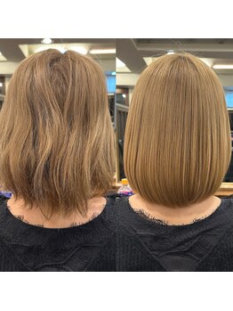 ミエル 栄(miel)の写真/【髪質改善ヘアエステ】誰もが羨む極上の美髪へ髪質改善で導く◇あなただけに合う髪質改善ケアを体験♪