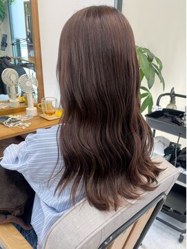 バッカ 横浜桜木町店(BACCA) ピンクブラウン、ロング