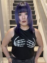 ニューヨークニューヨーク 三宮店(NYNY) ミディアムレイヤー/パープルカラー