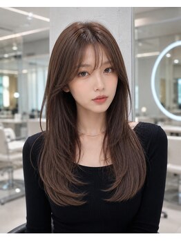 ジゼル ビエラ博多テラス店(GiseL)の写真/【博多駅3分】もうクセ・広がりに悩まない♪髪質改善縮毛矯正で柔らかく自然な艶髪へ！【博多/髪質改善】