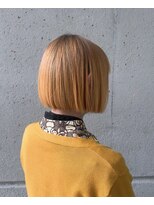 アッシュ 檀渓通店(ASCH)&nbsp;ミニマルラインボブ／ボブスタイル／大林敬幸