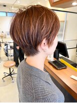ニルス(nils) イエベ春×ピンクベージュ×ショート