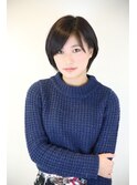 エムズ　　暗髪大人かわいい小顔ショート