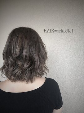 ヘアーワークス ジジ(HAIR works JIJI) ハイライトグレージュ