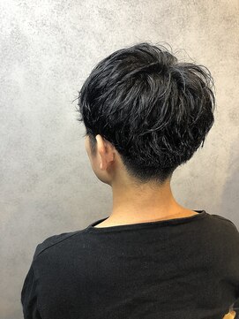 ヘアサロンエム 大宮東口(HAIR SALON M) 外ハネボブ/アッシュブラウン/ネオウルフ/デザインカラー