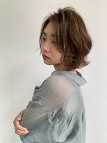 rouge style ニュアンスパーマ　ミディアム