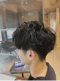 20代30代40代マロンベージュ/Aラインボブ/かきあげ[高田馬場駅]