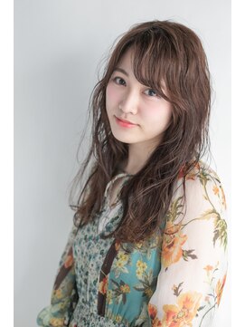 リバティーエル 勝どき店(LIBERTY-L) ゆるウェーブ×グレージュは大人の色気たっぷり!