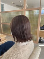 アドラーブル 女池店(adorable)&nbsp;インスタ人気！大人かわいい☆無造作×スポンテニアスウルフボブ