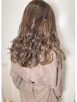 モルニ(MORNI) ショコラベージュ_マロンベージュ Aラインボブ かきあげ