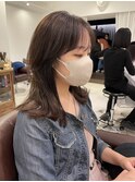 韓国風ミディアムヘア