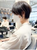 【斉藤 航人】黒髪でも可愛いショートボブ