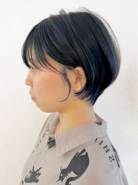 アイティーバイアルバム 下北沢店(IT by ALBUM) ミニショート_グレージュカラーボブウルフ_ba402121