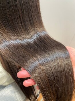 オルブ 戸塚安行店(Oluve)の写真/酸熱トリートメント導入！ヘアカラーなどのダメージによるパサつき・ごわつき・枝毛など気になる方必見♪