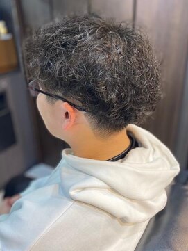 バーバーバー 四谷(BARBER-BAR) 大人カッコいい20代30代ツイストパーマスタイル