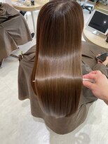 ジーナ 川崎(Zina)&nbsp;髪質改善＊イメチェンくすみベージュ＊美髪【Zina 川崎】