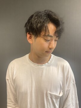 リリー(Lily) くせ毛を活かしたニュアンスパーマ風【理容室】蒲田/床屋/浜松町