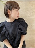 ミニボブ/ボブ/切りっぱなしボブ/20代30代40代/銀座有楽町丸の内