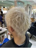 スパイキーショート/ハイトーン/ホワイトカラー
