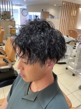 美粧 ほそや お花茶屋本店 メンズショート メンズハイライト