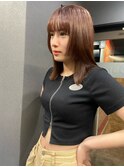 #姫カット#レイヤーカット#顔まわり#ぷつっと