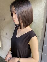 メルクマール(MERKMAL)&nbsp;ぱつっとボブ。結べる長さ