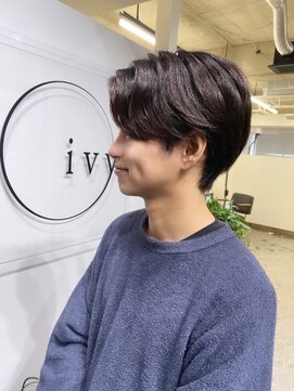 アイビー(ivy) 毛流れセンターパートナチュラルマッシュ20代30代40代