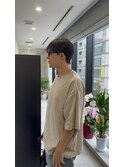 ダウンパーマ/シースルーマッシュ/札幌駅/メンズカット