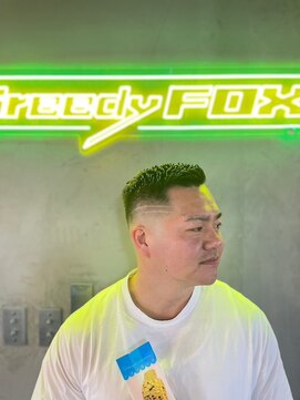 グリーディーフォックス 代々木(Greedy FOX) 波巻き/ハイライト/マッシュパーマ/ウルフ[シェービング]