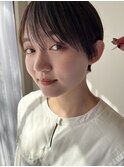 大人ショート/ショートカット/ブラウンベージュ/トリートメント