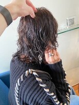 トップヘアー スパアンドリラクゼーション 安城(spa&relaxation) ミディアムウルフパーマ