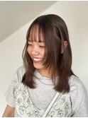 巻かなくても可愛いmedium hair