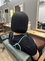 エニー 四条大宮(aNy)&nbsp;前下がりボブ