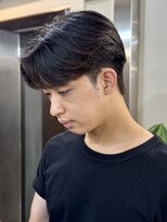 毛流れセンターパート