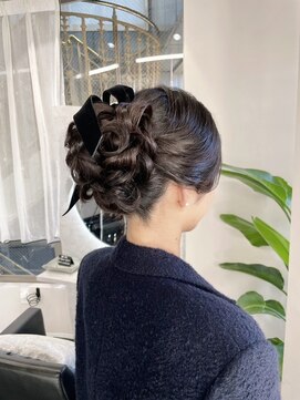 コアブラン 原宿 明治神宮前(CORE blanc) ヘアセット/パーティーセット/アップセット/お団子ヘア