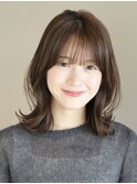 【高木美緒】ゆるっと巻きが可愛いミディアムレイヤー