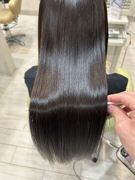 ビス ヘア アンド ビューティー 西新井店(Vis Hair＆Beauty) 20代30代40代髪質改善トリートメント艶感ストレート透明感