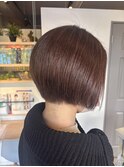 前下がりショートボブ