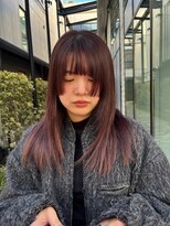 バレット 表参道(VALETTE)&nbsp;姫カット×ボルドーカラー