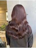 ピンクラベンダー　20代/30代/ブリーチ１回
