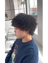 ホワイト(WHITE)&nbsp;ツイストスパイラル/ツイスパ/メンズパーマ