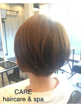 ケア(CARE) 【CARE】ショート×ウォームブラウン