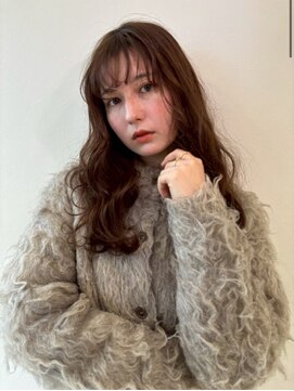 ユーフォリア 青山(Euphoria) 大人可愛い艶髪春色カラーくすみベージュくびれロングレイヤー