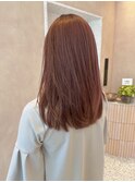 【竹内哉汰】20代30代 ブリーチ1回 ピンクベージュ