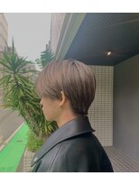 ポレポレ(pole pole)&nbsp;ミルクティーカラー×サラサラマッシュ