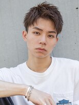 シティ(CITY)&nbsp;小久保styleフェザーパーマフェザーショートグレーエンドカラー