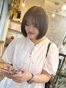クロシェット(Clochette) シナモンベージュ★ボブ